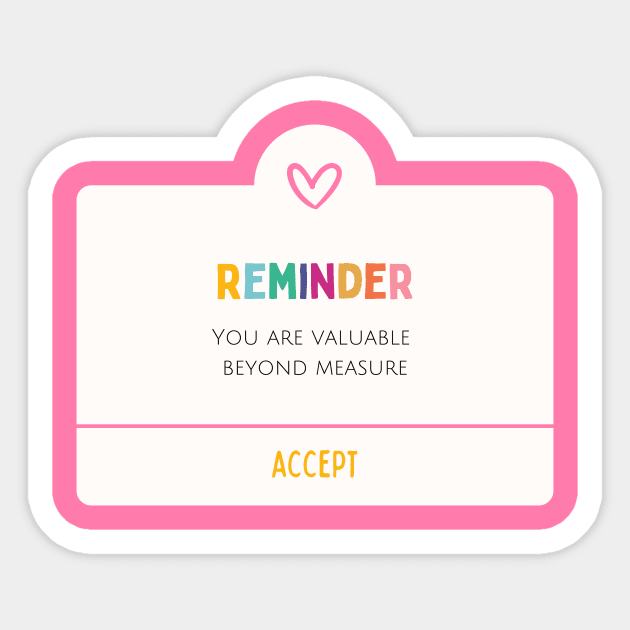 Daily reminder motivation Sticker by Matisse Studio